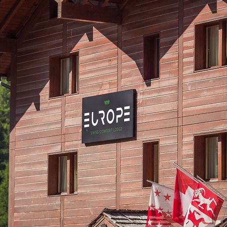 Hotel Europe Zinal Exteriér fotografie